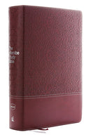 NKJV, Wiersbe Study Bible, Leathersoft, Burgundy, Red Letter, Comfort Print : Be Transformed by the Power of God's Word