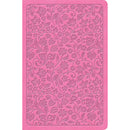 KJV LP PERSONAL SIZE REF PINK FLORAL LEATHERSOFT