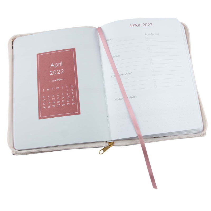 DAILY PLANNER WOMEN LARGE WHITE 2022