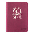 EXECUTIVE PLANNER MAROON 2022