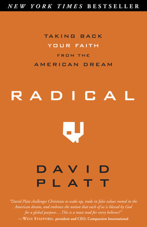 RADICAL- Taking Back Your Faith from the American Dream