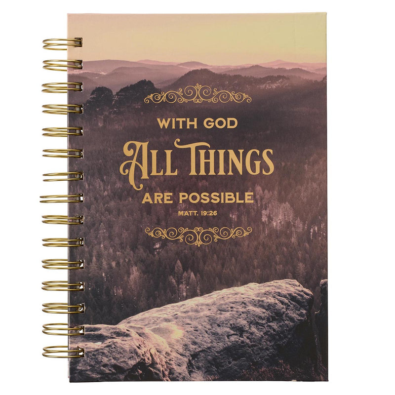 JOURNAL- WITH GOD ALL THINGS