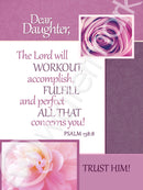 DAUGHTER'S FRAMED PLAQUE