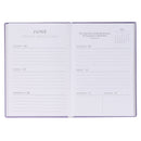DAILY PLANNER PURPLE 2022
