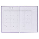 DAILY PLANNER PURPLE 2022