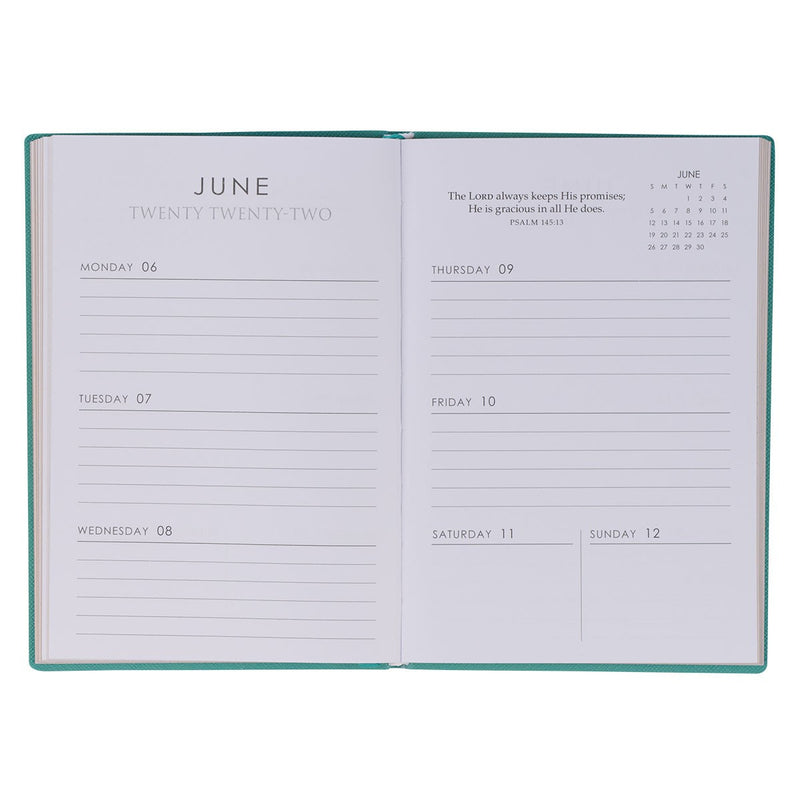 DAILY PLANNER TURQUOISE