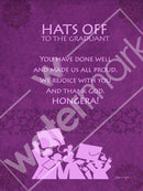 GRADUATION FRAMED  PLAQUE