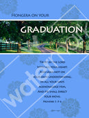 GRADUATION FRAMED  PLAQUE