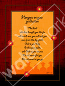 GRADUATION FRAMED PLAQUE