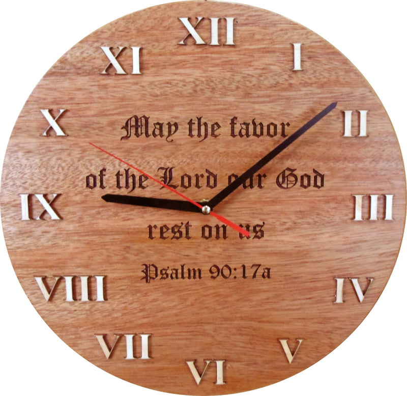 WOODEN WALL CLOCK