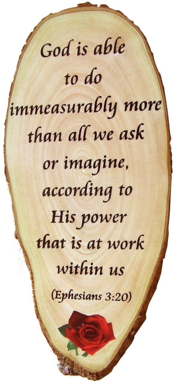 WALL PLAQUES WOODEN