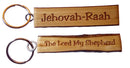 WOODEN KEYHOLDER- GOD'S NAMES