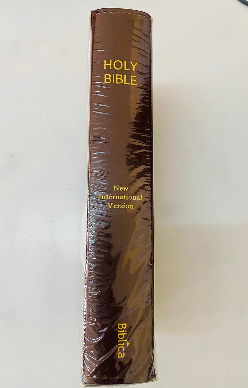 NIV TRIMLINE BIBLE BROWN (Pocket Size)