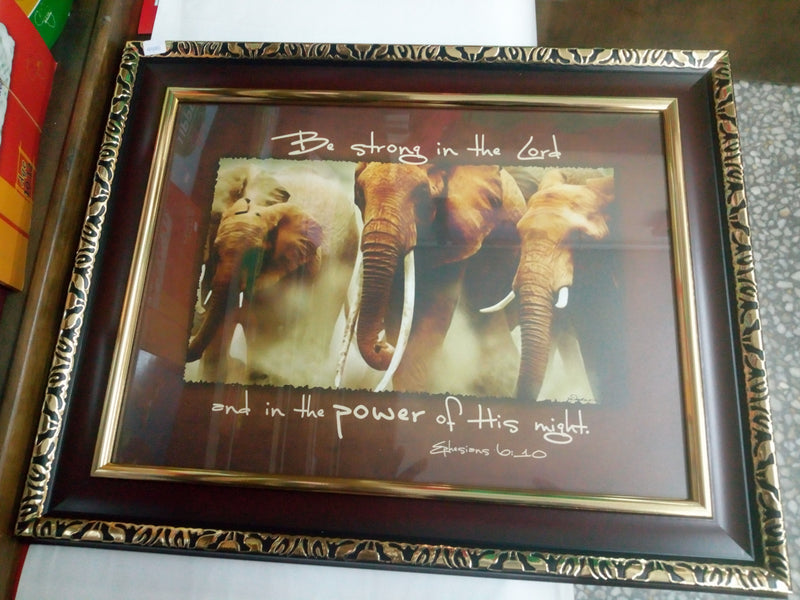 FRAMED WALL PLAQUE