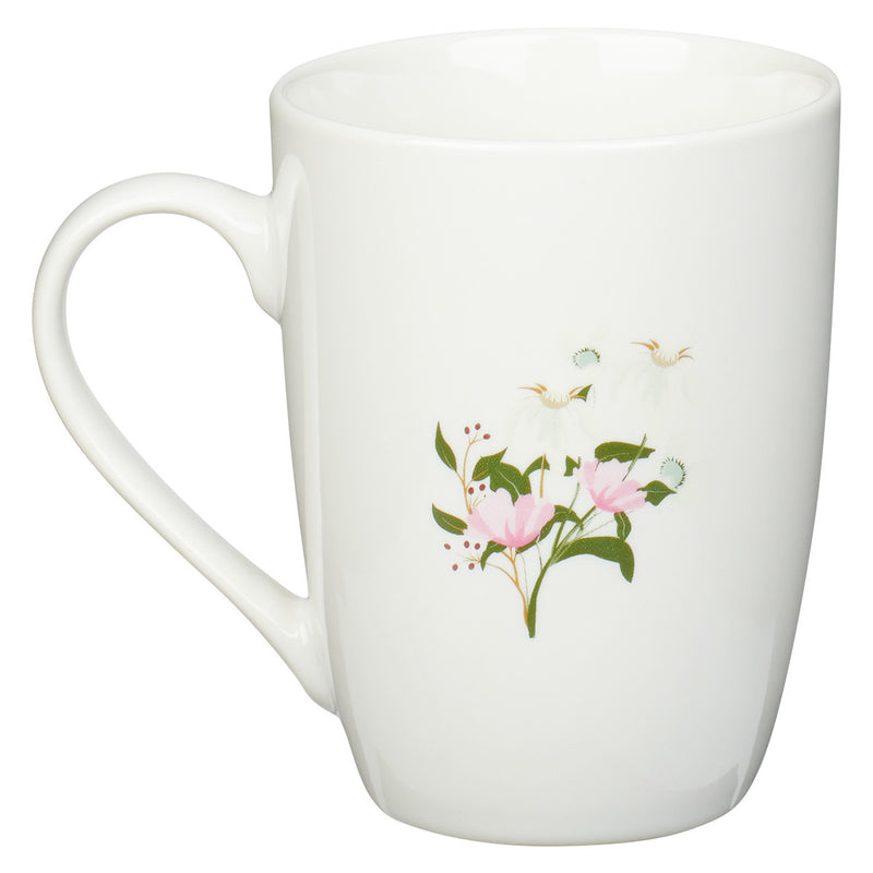 MUG/ The LORD Is My Shepherd White Ceramic Coffee Mug– Psalm 23:1