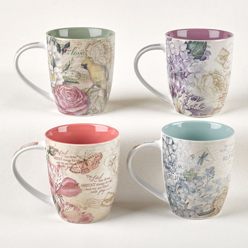 MUGS - FLORAL REJOICE 1 Piece Coffee Mug