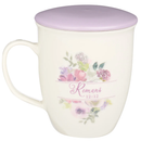 MUG/ Be Joyful In Hope (Lidded Ceramic Mug)