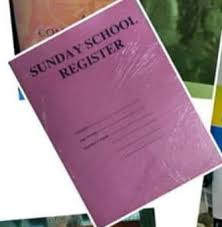 SUNDAY SCHOOL REGISTER