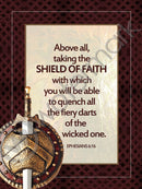 SCRIPTURAL FRAMED PLAQUE