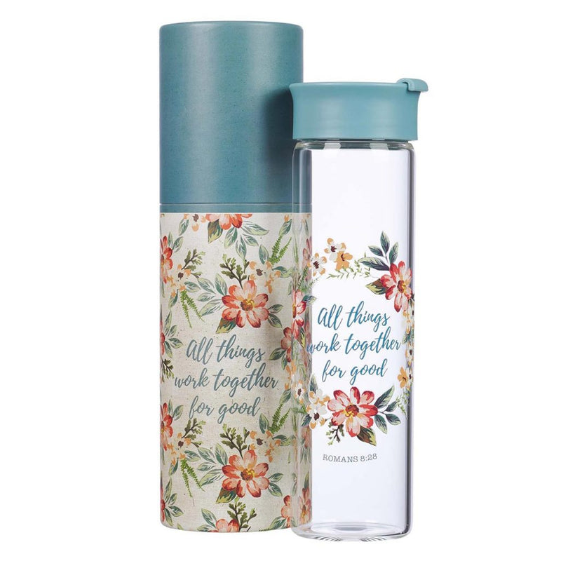 Water Bottle Glass-All Things Work