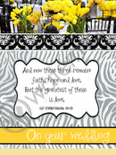 WEDDING FRAMED PLAQUE