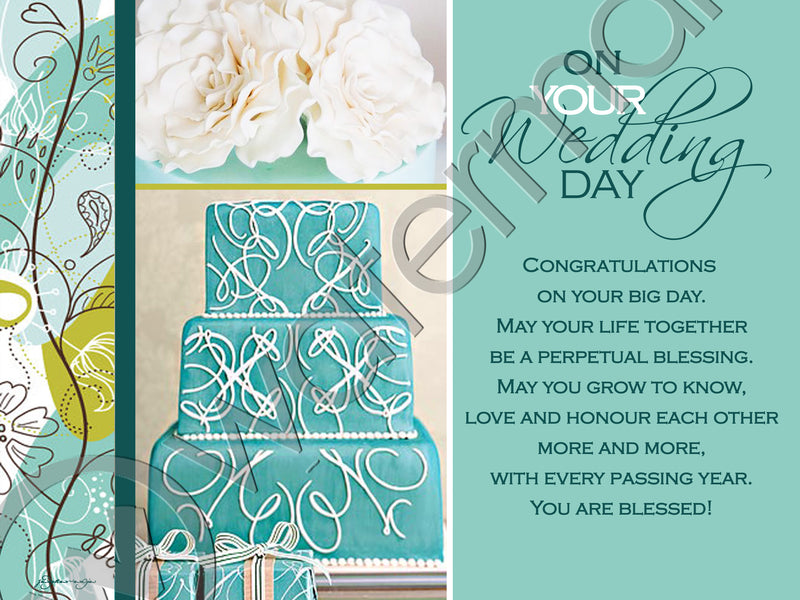 WEDDING FRAMED PLAQUE