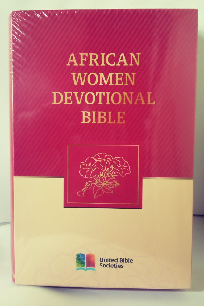 ESV AFRICAN WOMEN DEVOTIONAL BIBLE- PINK leather