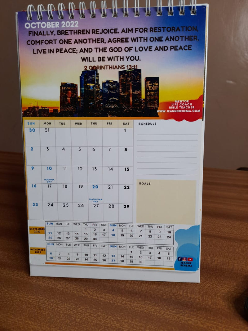 DESKTOP CALENDAR