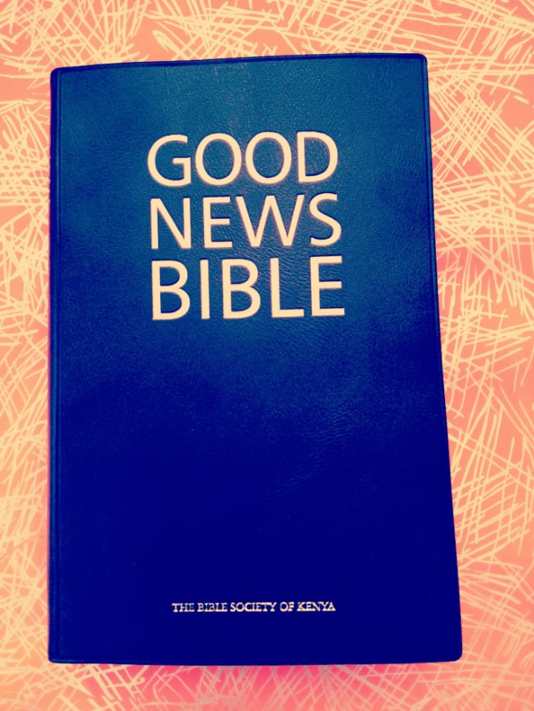 GOOD NEWS BIBLE soft leather