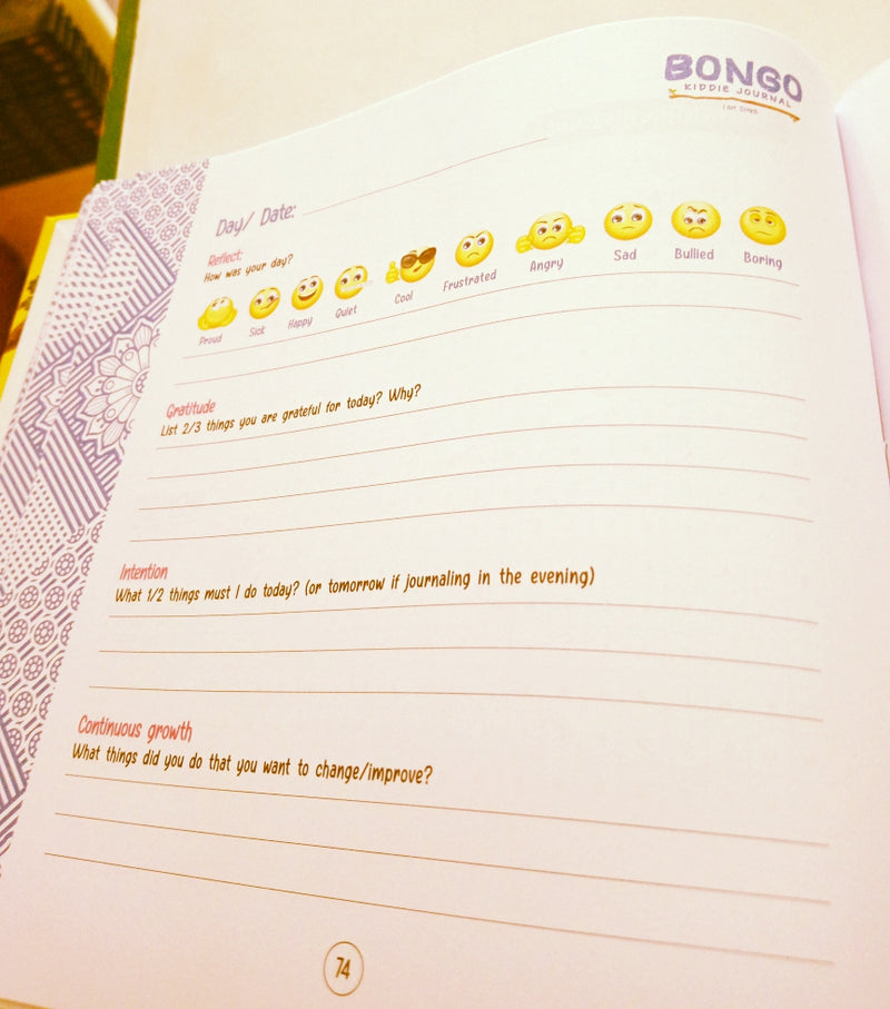 BONGO KIDDIE JOURNAL- (7-12) yrs