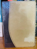 KJV - HOLY BIBLE COMPACT DUO TONE -BROWN