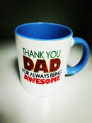 MUGS CERAMIC- THANK YOU DAD