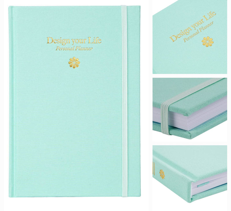 PLANNER/JOURNAL - DESIGN YOUR LIFE Magic mint colour