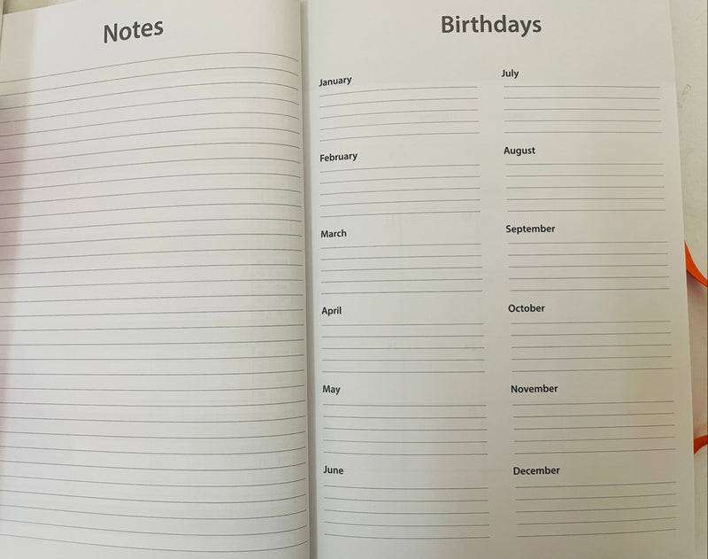 DAILY PLANNER 2023 FLOWERS A5