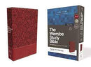 NKJV, Wiersbe Study Bible, Leathersoft, Burgundy, Red Letter, Comfort Print : Be Transformed by the Power of God's Word