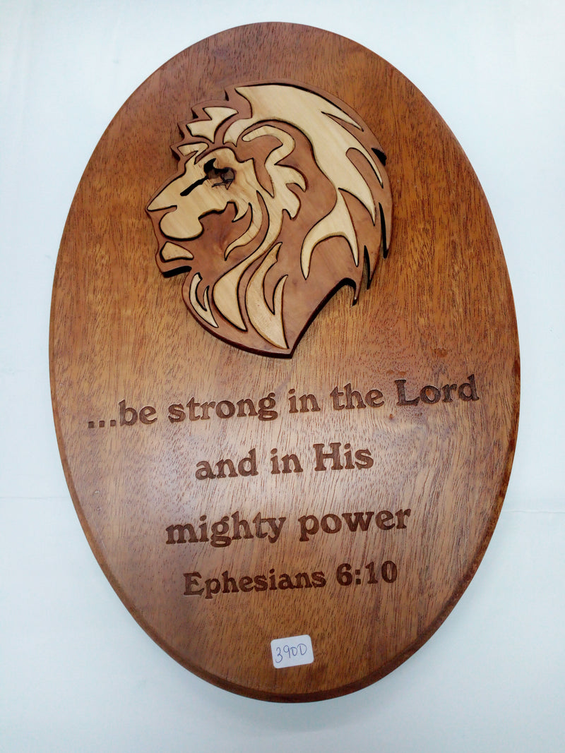 WALL PLAQUE WOODEN