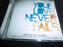 MUSIC CD- YOUR LOVE NEVER FAILS 2CD